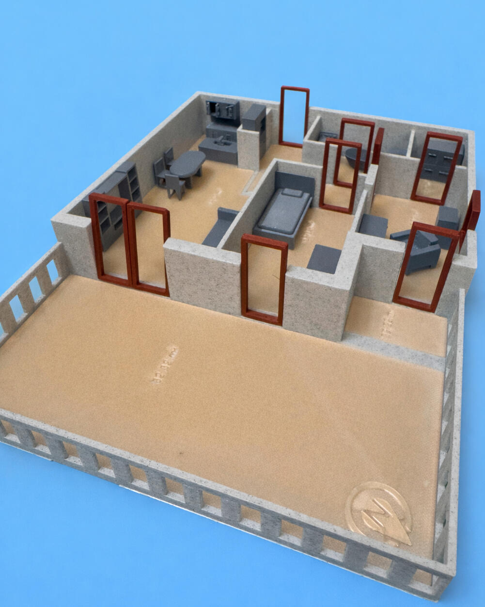 2. Mieszkanie 56m2 z ogródkiem 32m2